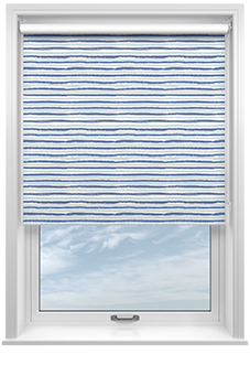 Ombre Stripes, Horizon - Roller Blind